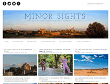Tablet Screenshot of minorsights.com